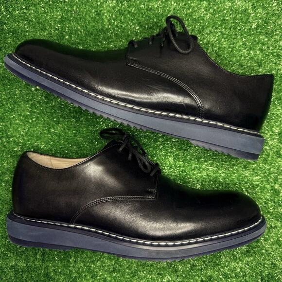 Clarks Extra-Light Oxford Shoes Black 9M Cork Cushion Plus Comfort Dress main image 4